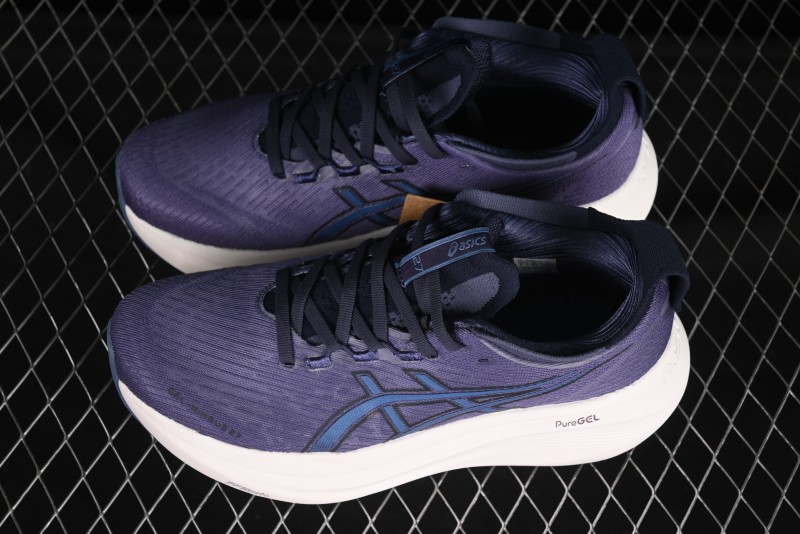 Asics Gel-Nimbus 27 Retro Breathable Casual Shoes with Cushioning for Men - 1011B956-500