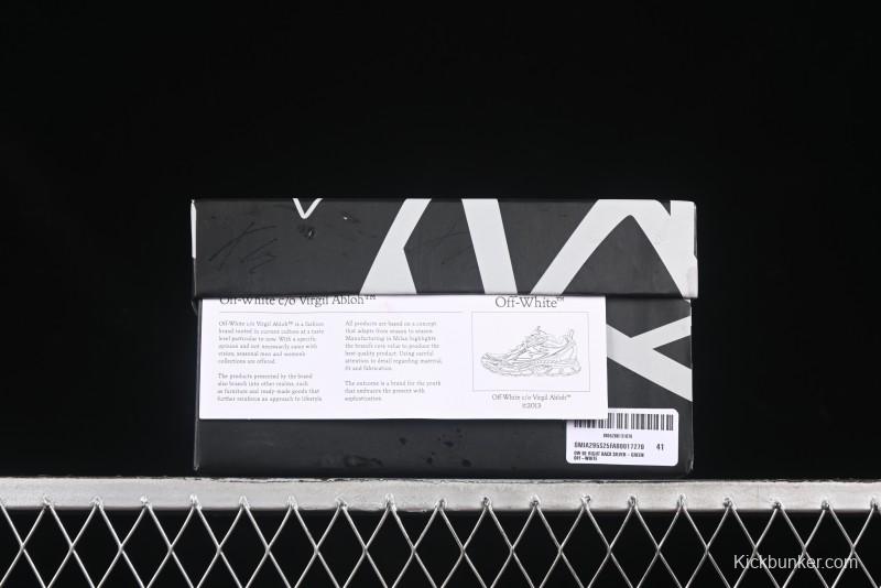 Off-White Be Right White Green Low-Top Lifestyle Casual Shoes - X.E5