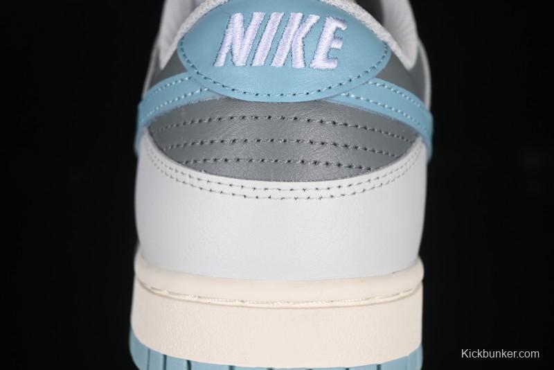 Nike SB Dunk Low Blue Grey Low-Top Casual Skate Shoes - HF5441-001