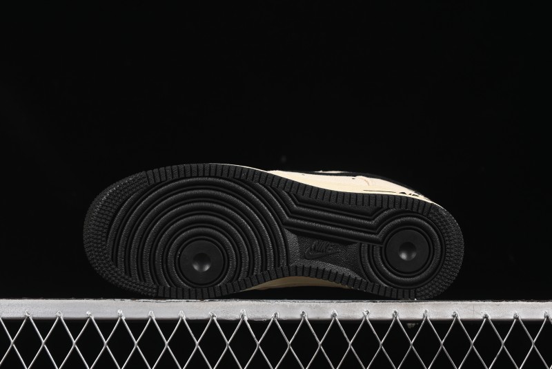 Nike Air Force 1 '07 Low Stussy Collaboration Hemp Low-Top Casual Sneakers - XX3168-153