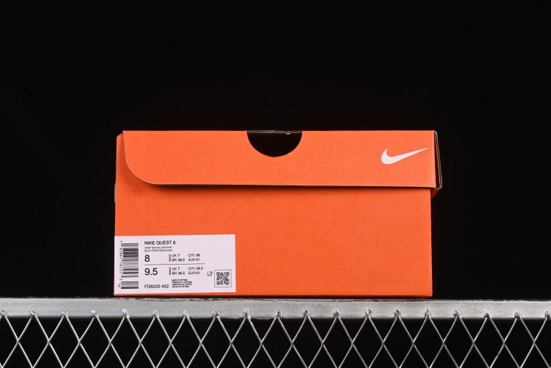 Nike Quest 6 Extreme Series Cushioned Lightweight Running Shoes - FD6033-402