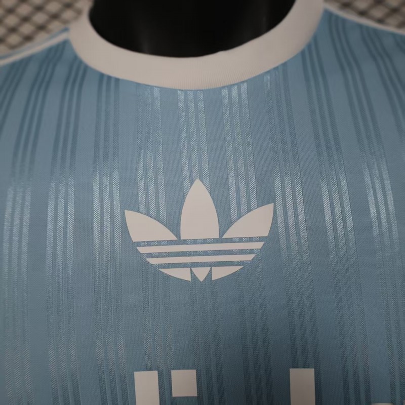 Player Version 2025 Adidas Original Light Blue T-Shirt