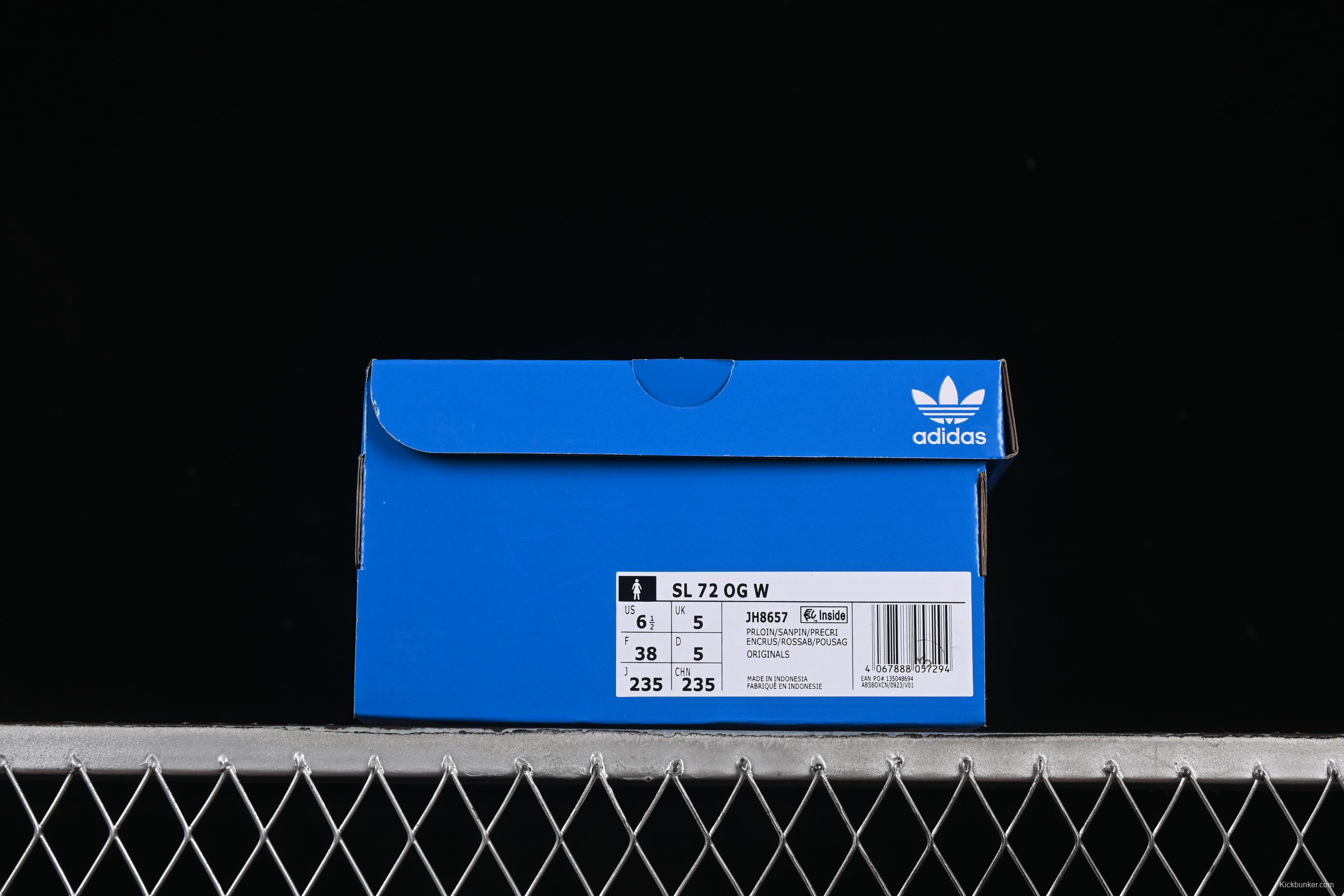 Adidas Originals SL 72 Retro Running Shoes - JH8657