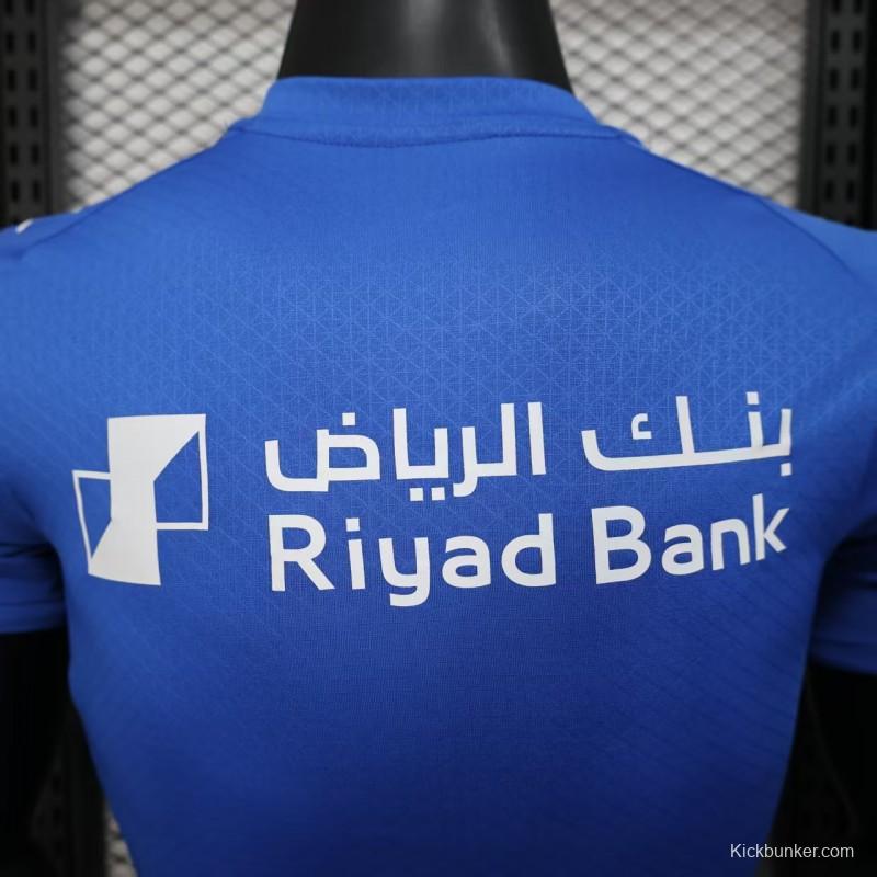 Player Version 25/26 Al Hilal Home Jersey
