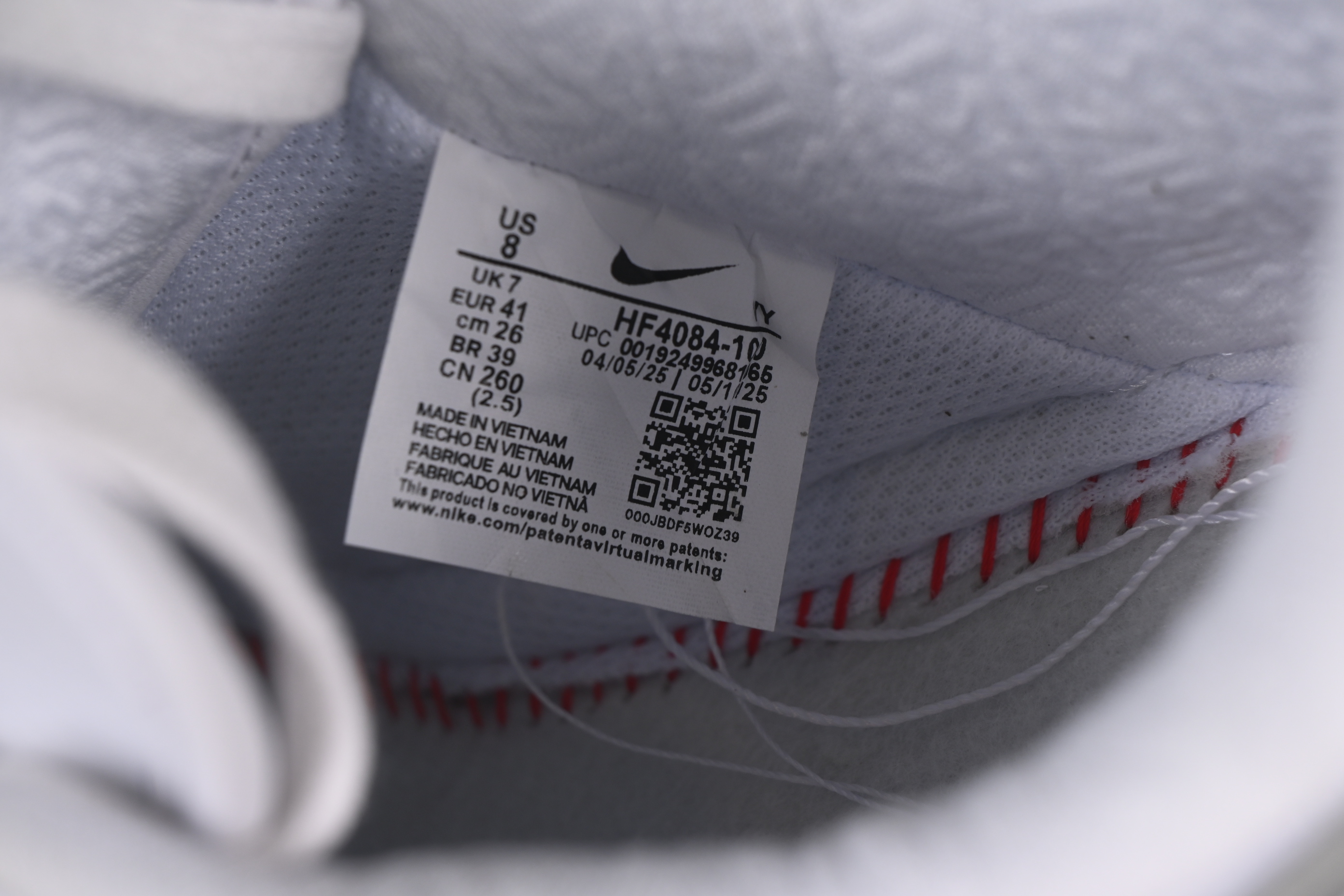 Nike A Ma Maniére x Air Force 1'07 Low Casual Sneakers in White - HF4084-100