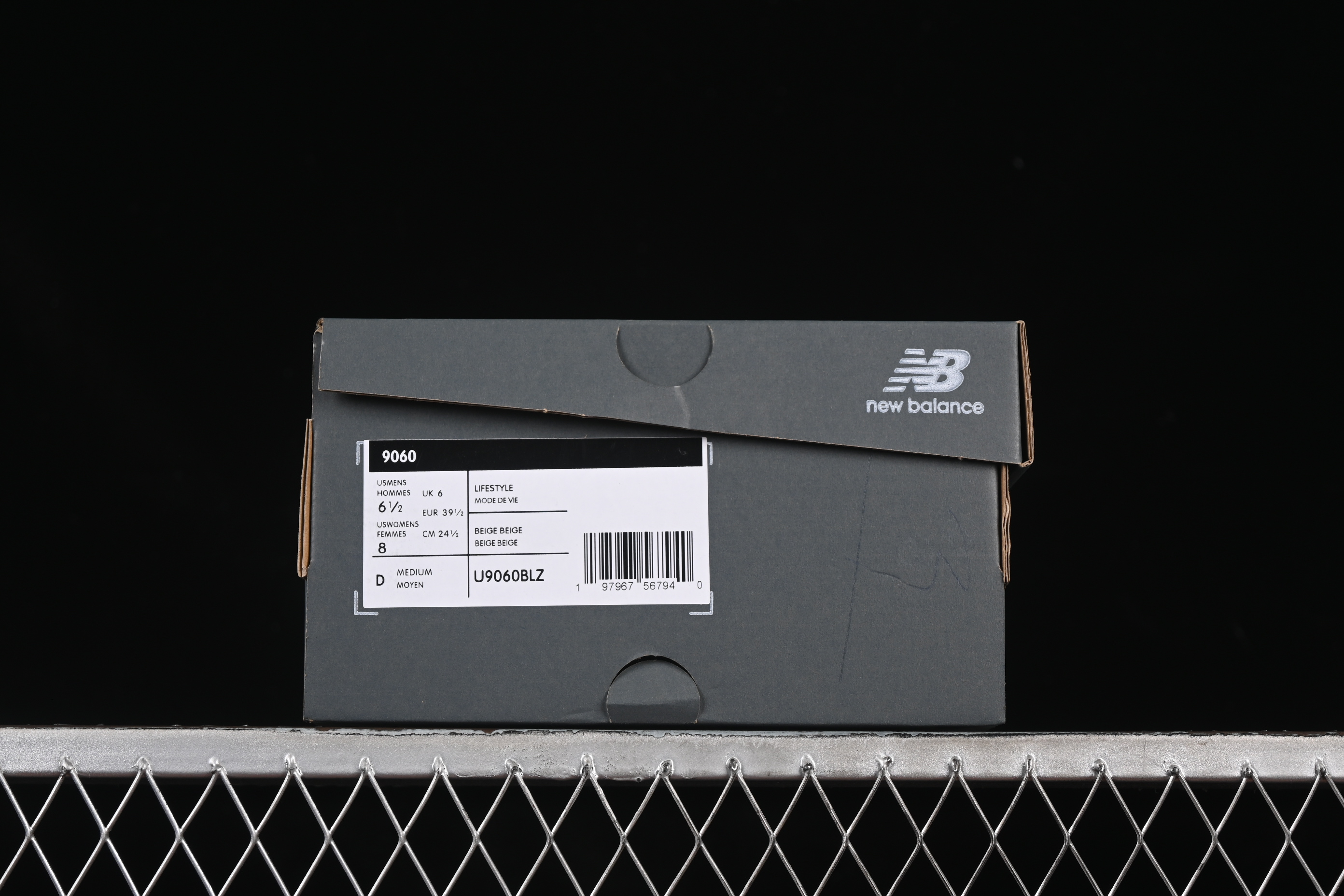 Joe Freshgoods x New Balance 9060 Retro Running Sneakers with ABZORB Cushioning - U9060BLZ