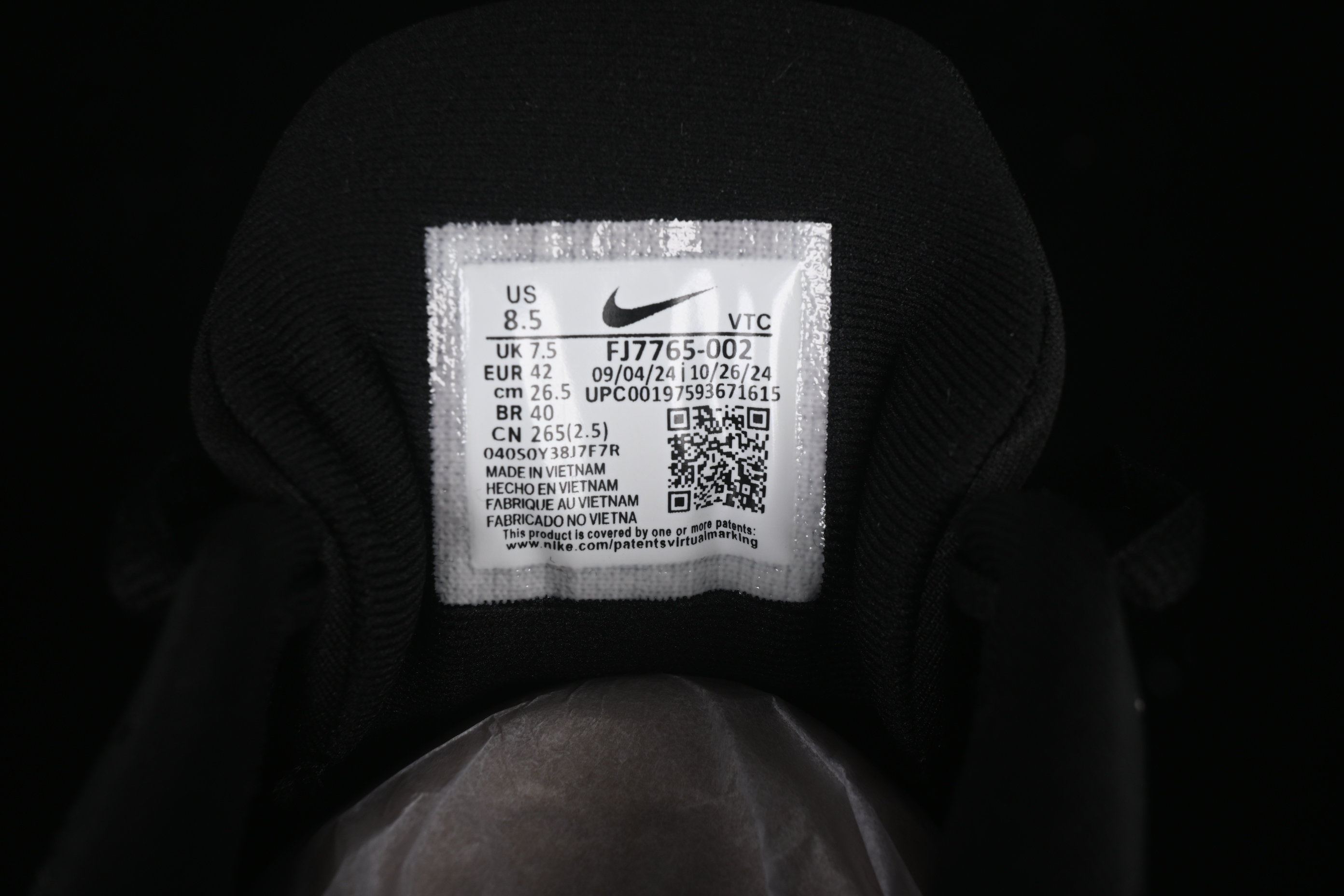 Nike Journey Run 2024 Low-Top Casual Running Shoes with Shock Absorption Anti-Slip and Wear-Resistant Design - FJ7765-002