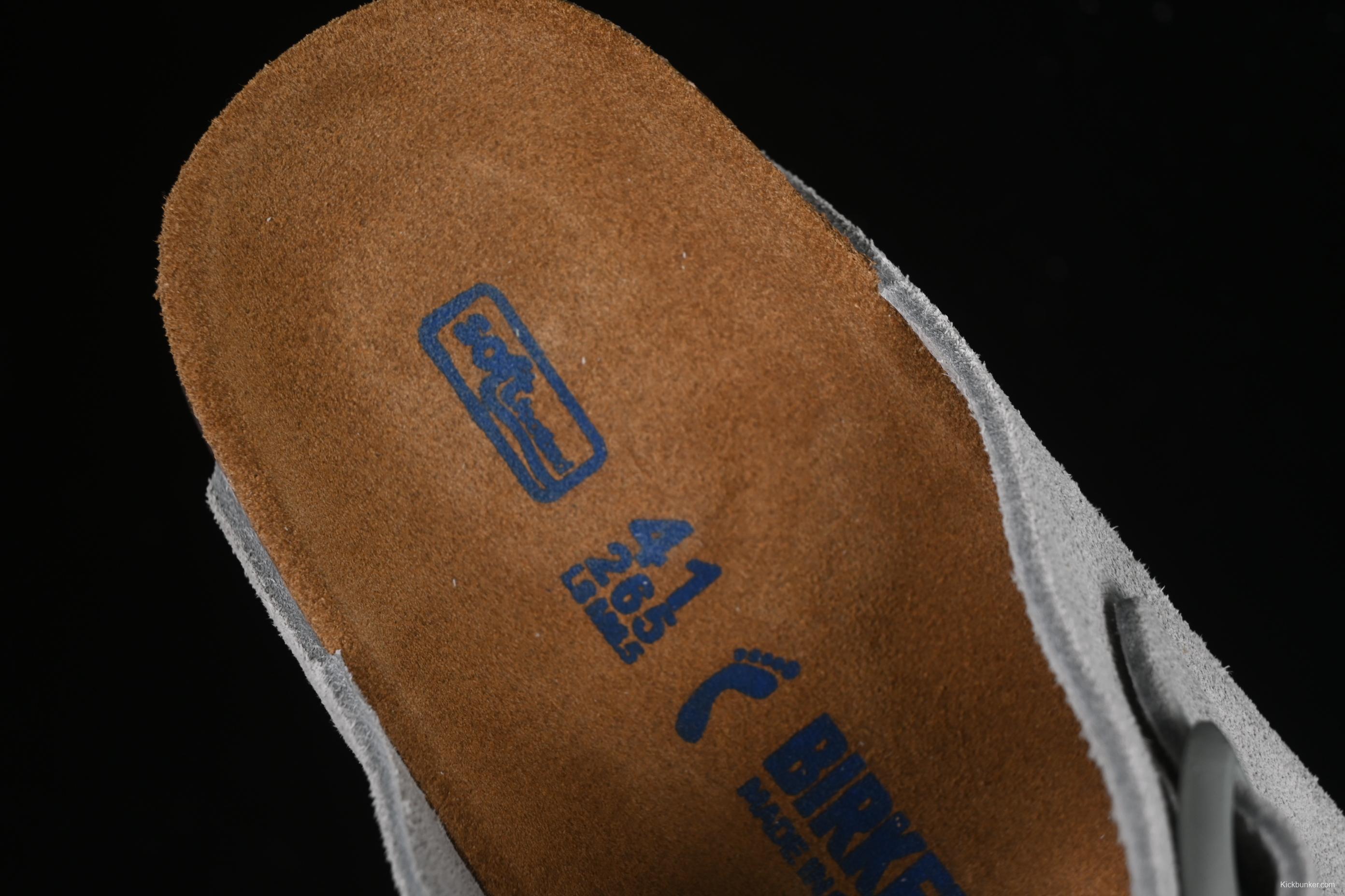 Birkenstock Sandals with Soft Suede Leather and Lambswool Insole - G.D4
