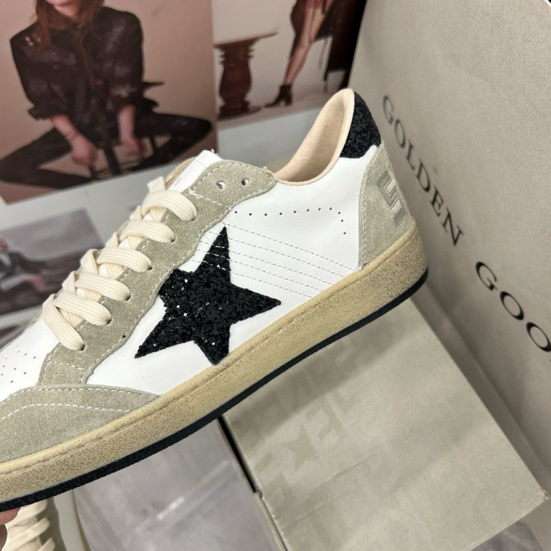 2024 Unisex GGDB White Black Suede Leather Sneakers MJ00260