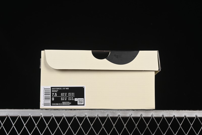Nike Air Force 1 '07 Low Just Do It Gray Blue Denim Casual Sneakers - CS5288-012