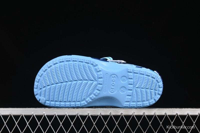 Bape x Crocs Classic Clog Camouflage Print Comfortable Versatile Clogs - B.D4