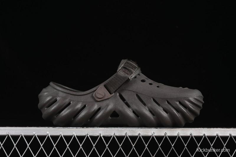 Crocs Bobs Flat Heel Closed Toe Slip-On Beach Clog Sandals - B.D4