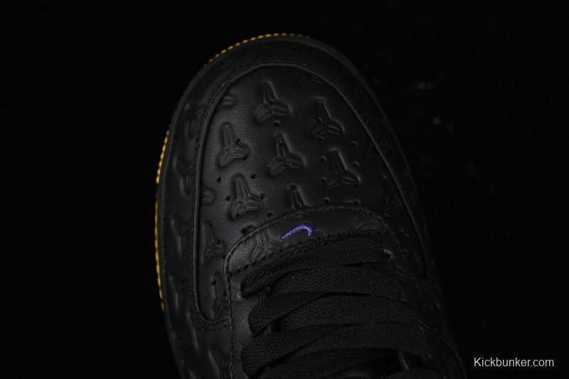 Nike Air Force 1 '07 Low Kobe Full-Grain Leather Casual Sneakers - HV5122-001