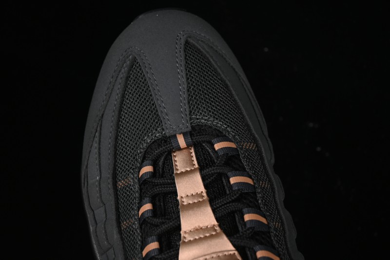 Nike Air Max 95 Retro Cushioned Running Shoes - HQ6457-001