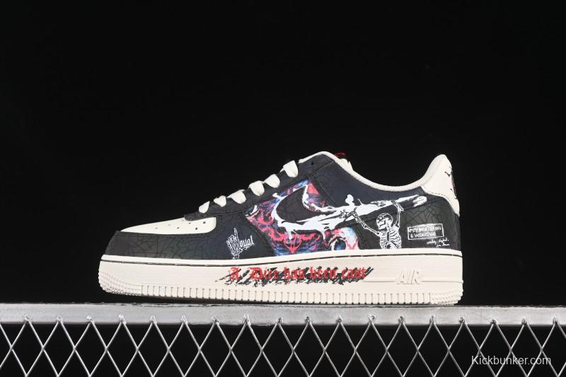 Nike Air Force 1'07 Low Happy To End Casual Sneakers - DY2032-320