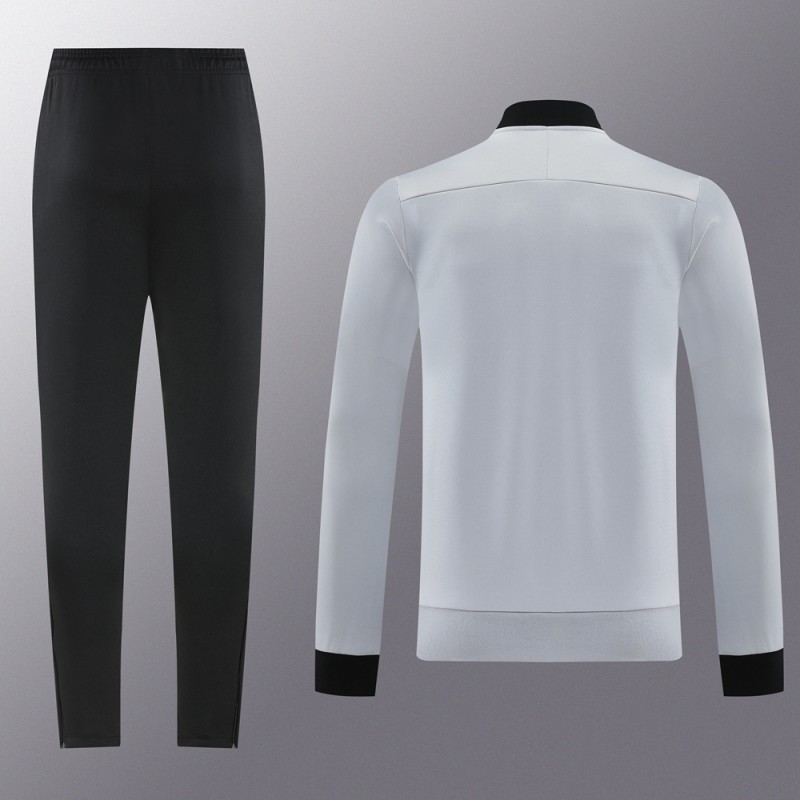 2025 NIKE Grey Full Zipper Jacket + Long Pants