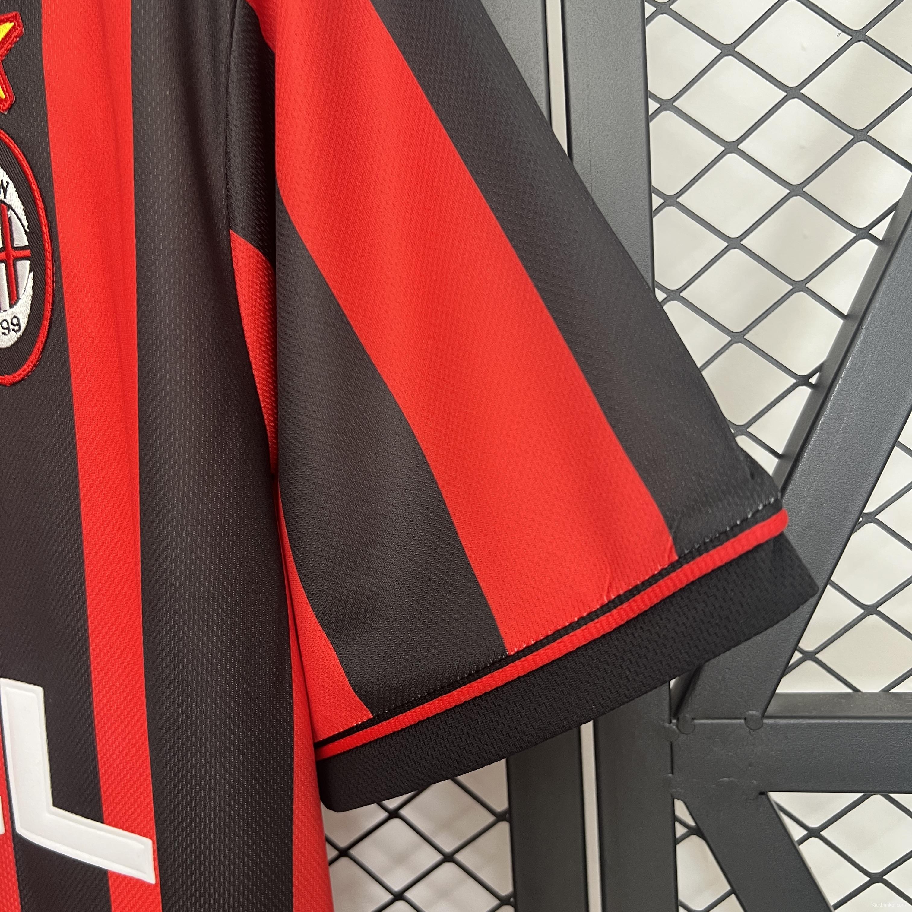 97/98 Retro AC Milan Home Jersey