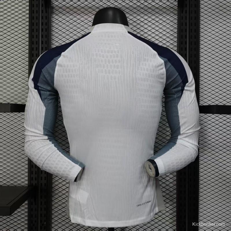 Player Version 25/26 Tottenham Hotspur Home Long Sleeve Jersey