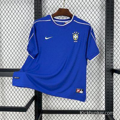 Retro 1998 Brazil Away Jersey