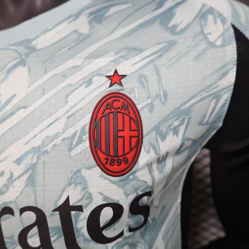 25/26 Player Version AC Milan Home Goalkeeper Long Sleeve Jersey