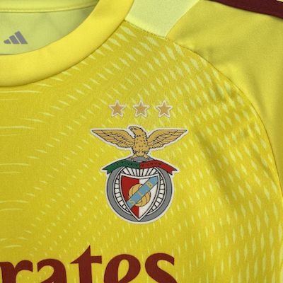 2025/26 Kids Benfica Yellow Goalkeeper Kit