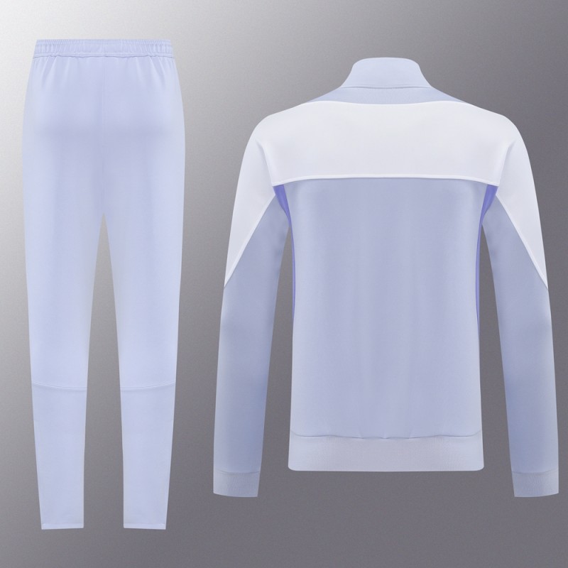 2025 NIKE Purple Full Zipper Jacket + Long Pants