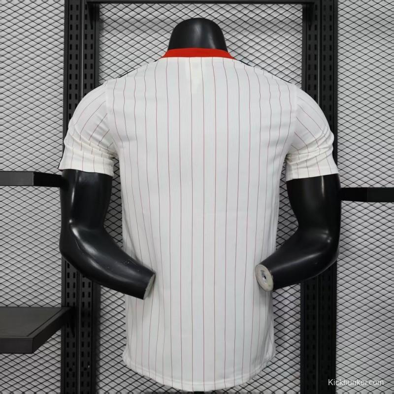 Player Version 25/26 Benfica White Casual Jersey