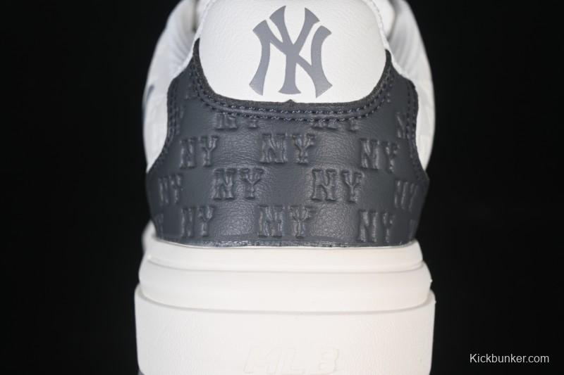 New York Yankees MLB Bigball Chunky Embroidered Monogram Platform Casual Sneakers - 3ASXE035N50CGS