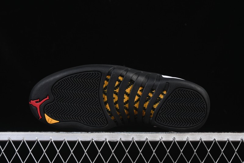 Nike Air Jordan 12 Retro Taxi Gold Buckle Basketball Shoes - CT8013-117