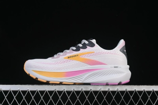 Brooks Ghost 17 Cushioned Marathon Racing Running Shoes - 1204311D070