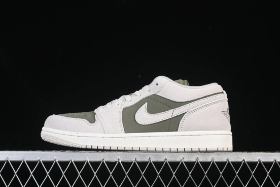 Nike Air Jordan 1 Low AJ1 Mint Green Low-top Casual Lifestyle Sneakers - HV4089-201