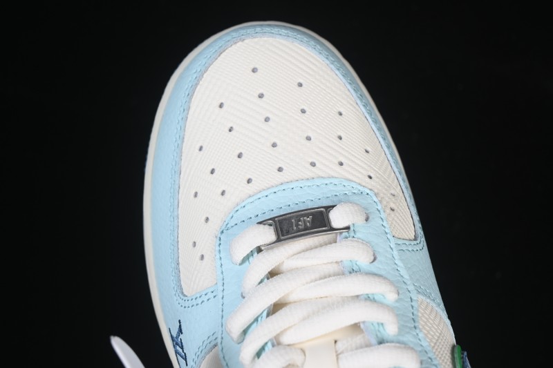 Nike Air Force 1 '07 Low LV Collaboration White Blue Casual Sneakers - YF9511-809