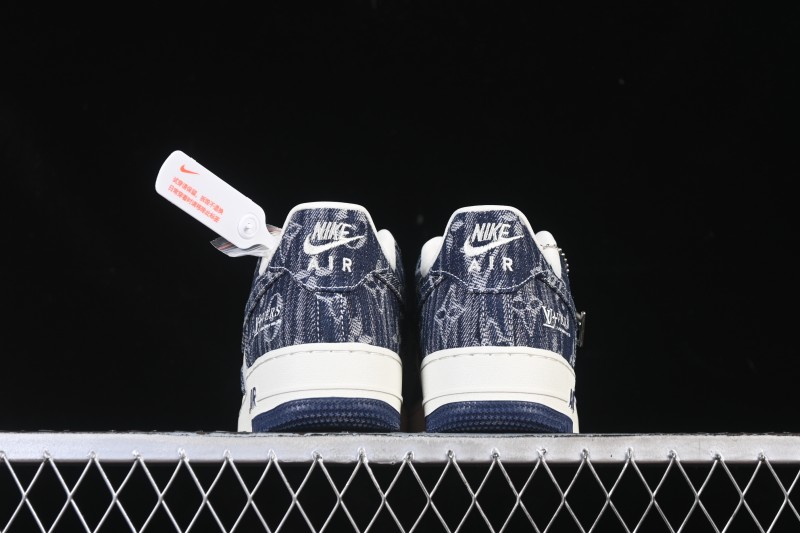 Nike Air Force 1 '07 Low LV Collaboration White Blue Casual Sneakers - YF9511-812