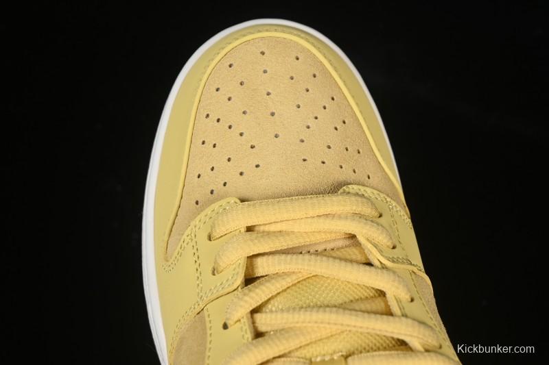 Nike SB Dunk Low Saturn Gold Low-Top Skate Shoes - FJ1674-700