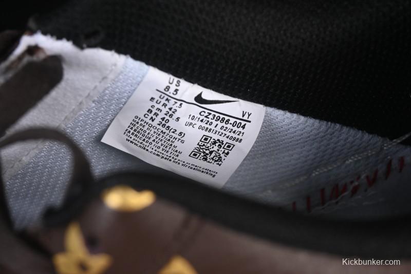 Nike Air Force 1 '07 Low LV Collaboration Classic White Brown Casual Sneakers - CZ3986-004