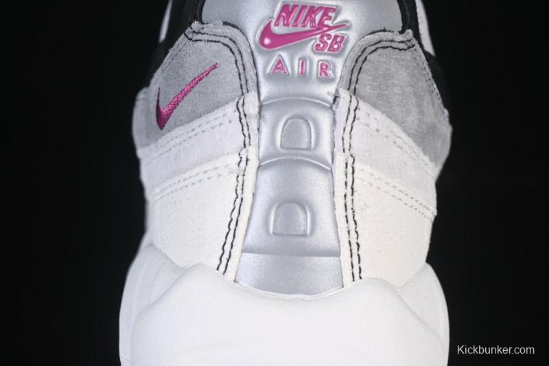 Nike Air Max 95 Retro Cushioned Running Shoes with Air-Sole Unit - HF7545-100