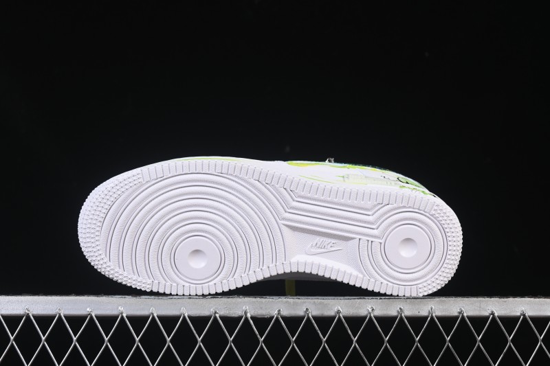 Nike Air Force 1 '07 Low Capricorn Hand-Painted Doodle Zodiac Series Casual Sneakers - 1222119