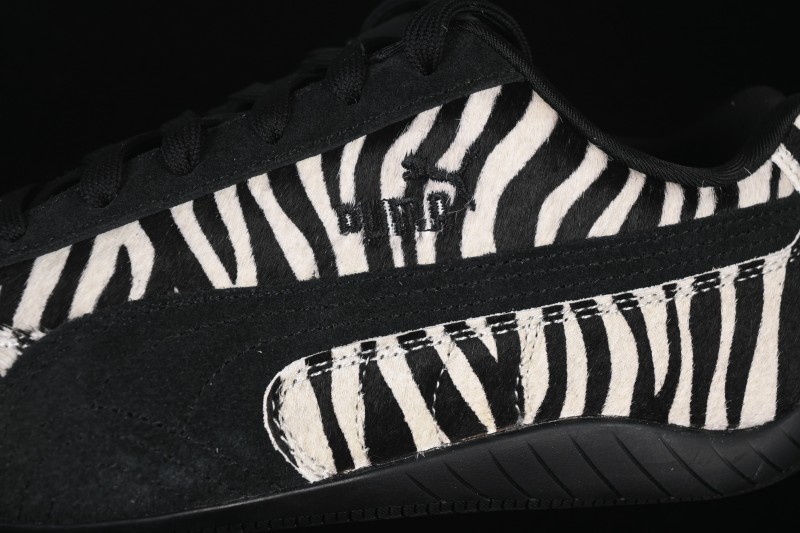 Puma Speedcat Zebra Low-Top Lifestyle Casual Shoes - 403356-01