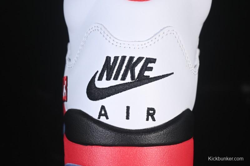 Nike Air Jordan 5 Retro Fire Red Black Tongue Basketball Shoes - HQ7978-101