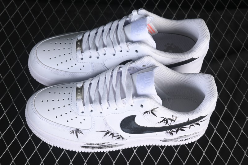 Nike Air Force 1 '07 Low Bamboo Forest Casual Sneakers with Full-Length Air-Sole - ZH0316-122