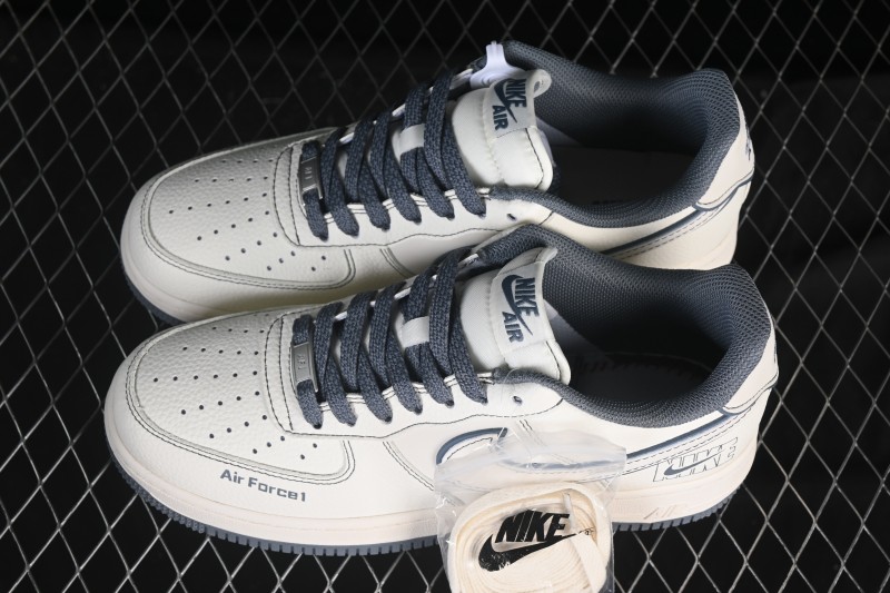 Nike Air Force 1 '07 Low Casual Sneakers with Full-Length Air Cushion - JP8028-014
