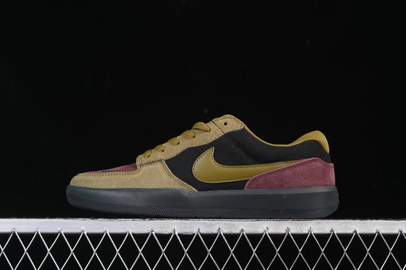Nike SB Force 58 Retro Skateboarding Shoes with Durable Suede Upper - DV5477-008