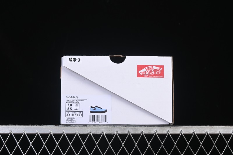 Vans Safe Brady Low Retro Casual Skateboarding Shoes with Vulcanized Sole - VN000E23CQ0