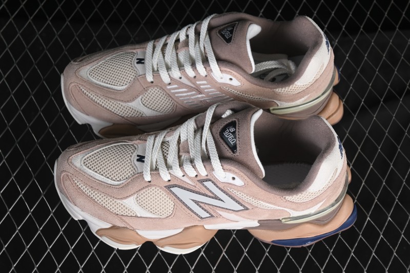 New Balance 9060 Series Retro Casual Running Shoes with ABZORB Cushioning Technology - U9060ETN