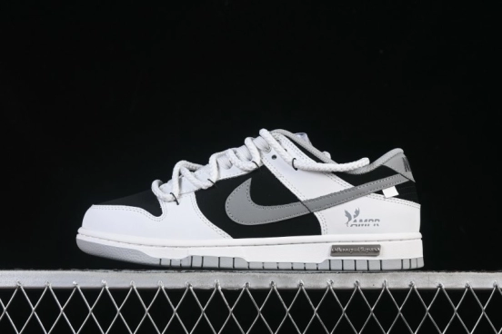 Nike SB Dunk Low Just Do It Anniversary Premium Custom Low-Top Skateboarding Shoes with Exclusive Lacing System - WB0518-091