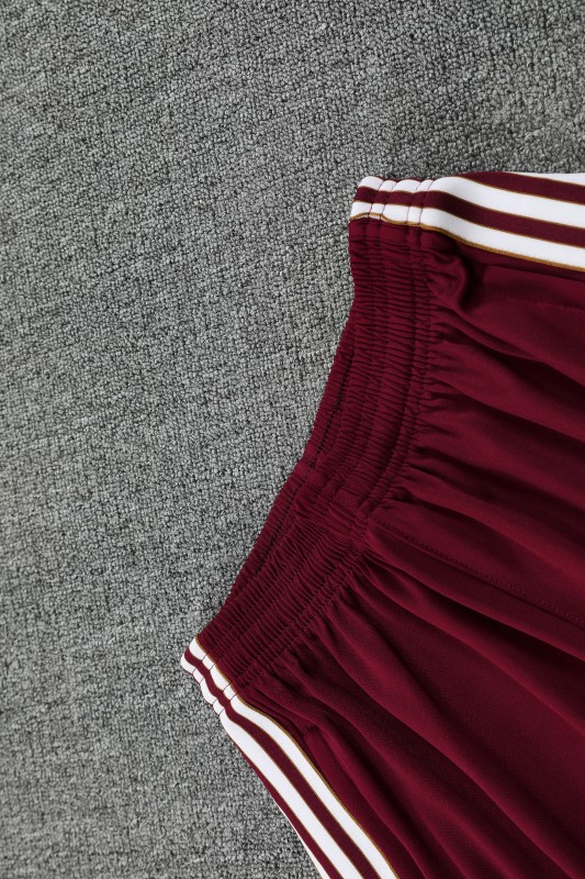 25/26 Arsenal Adidas Original Wine Short Sleeve Jersey+Shorts