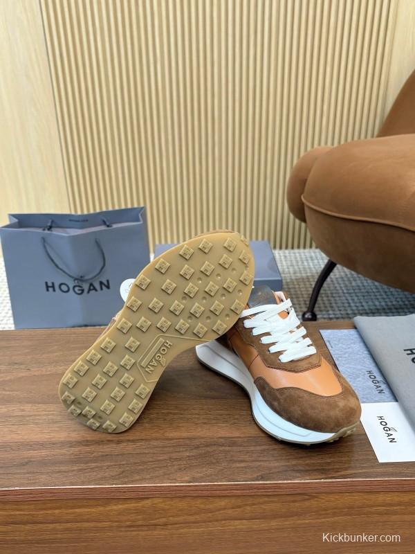Hogan H-STRIPES Series Couple Thick Sole Dad Shoes Airship Shoes Casual Sports Shoes - AS00350