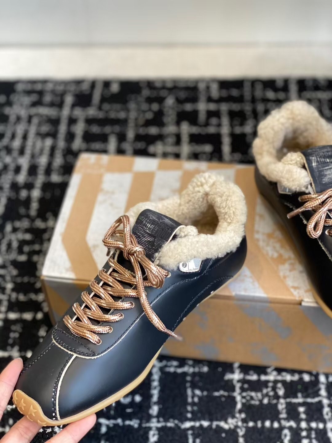GGDB GGDBdb Casual Distressed Sneakers Two-Way Wear - KFY00260