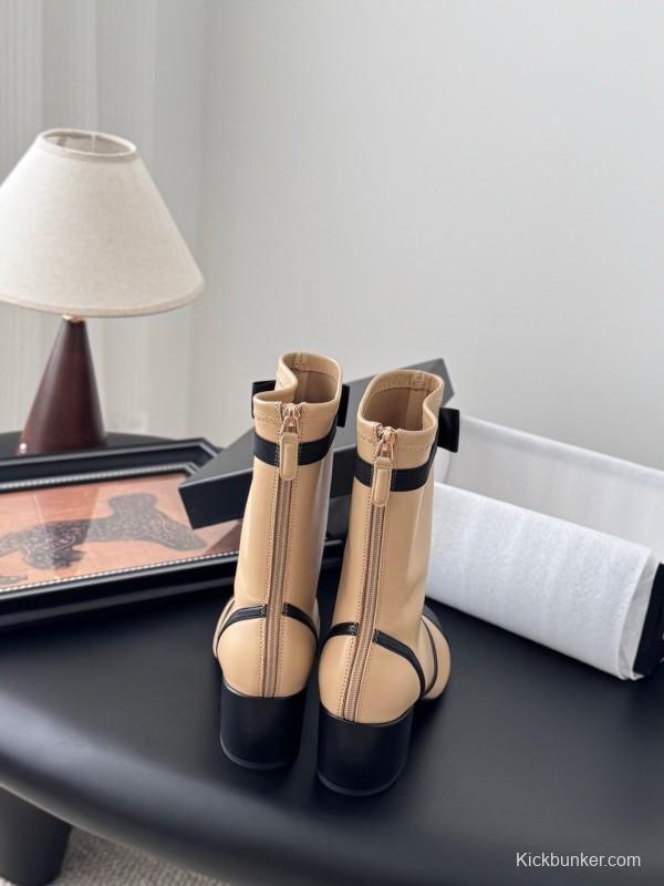 Chanel 2025 SS New Bow Ankle Boots - LY00