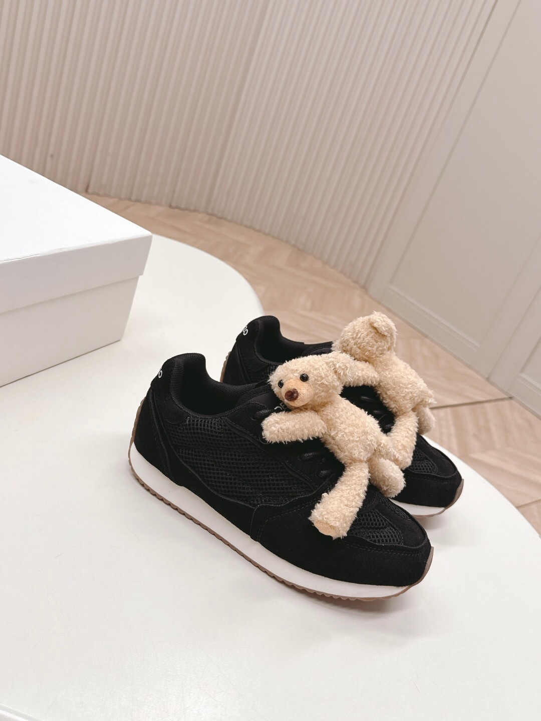 13DEMARZO Casual Series Round Bear Sneakers - LY00300